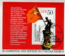 DDR Block 042 Tag Der Befreiung Used Gestempelt ETSS - 1950-1970