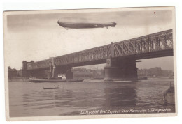 Germany,Graf Zeppelin über Mannheim-Ludwishafen - Mannheim