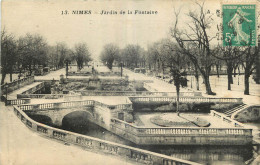 30 - NIMES - JARDIN DE LA FONTAINE - A.R. - 13 - Nîmes