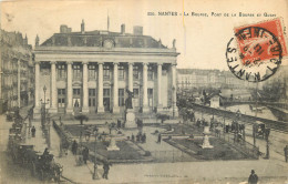 44 - NANTES - LA BOURSE - PONT DE LA BOURSE ET QUAIS - Phototypie Vassellier Nantes - 250 - Nantes