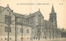 92 - NEUILLY SUR SEINE - L'EGLISE ST PIERRE - E.M. - 3898 - Neuilly Sur Seine