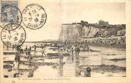 80 - MERS LES BAINS - LA PLAGE ET LES FALAISES - Edition Bazar De La Plage Mers Les Bains - 58 - Mers Les Bains