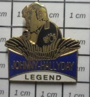 1818A Pin's Pins / Beau Et Rare : MUSIQUE / JOHNNY HALLYDAY LEGEND - Muziek