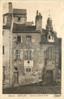 03 - MOULINS - MAISON DE JEANNE D'ARC - CACHET MILITAIRE GROUPEMENT DES CIES D'OUVRIERS DE RENFORCEMENT - IDEAL-1742 Bis - Moulins