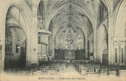 01 - MONTLUEL - INTERIEUR DE L'EGLISE  - Montluel