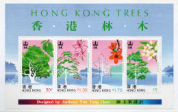 OM1a - Hong Kong 1988 Trees  Nature - Flowers & Plants Il BF  ***  MNH - Blocchi & Foglietti