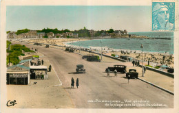 44 - PORNICHET - VUE GENERALE DE LA PLAGE VERS LE VIEUX PORNICHET - CONFISERIE PIERROT GOURMAND - AUTOMOBILES - LL 108 - Pornichet