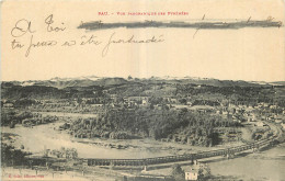 64 - PAU - VUE PANORAMIQUE DES PYRENEES - E. Seitz éditeur Pau LF Toulouse  - Pau