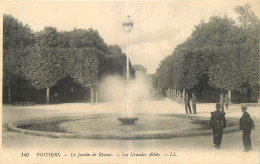 86 - POITIERS - LE JARDIN DE BLOSSAC - LES GRANDES ALLEES - LL - 140 - Poitiers