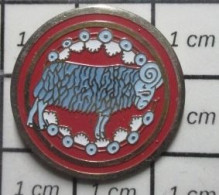 1818A Pin's Pins / Beau Et Rare : ANIMAUX / BOUC BELIER SIGNE ASTROLOGIQUE - Animali