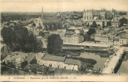 86 - POITIERS - PANORAMA PRIS DU BOULEVARD ABOVILLE - LL - 2 - Poitiers