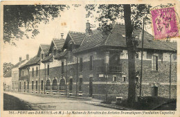 77 - PONT AUX DAMES - LA MAISON DE RETRAITE DES ARTISTES DRAMATIQUES (FONDATION COQUELIN) - J.Henry éditeur Meaux - 761 - Autres & Non Classés