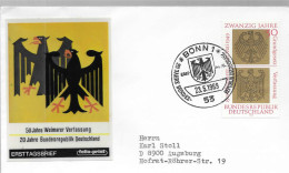 Postzegels > Europa > Duitsland > West-Duitsland > 1960-1969 > Brief Met 585 (17229) - Briefe U. Dokumente