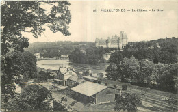  60 - PIERREFONDS - LE CHATEAU - LA GARE - E.L.D. - 16 - Pierrefonds
