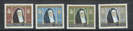 Portugal Stamps 1958 "Queen Isabel" Condition MNH #843-846 - Ungebraucht