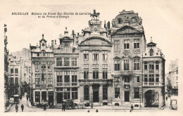 BELGIQUE - Bruxelles - Maisons Du Grand Duc Charles De Lorraine Et Du Prince D'Orange - Carte Postale Ancienne - Andere & Zonder Classificatie