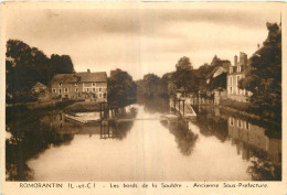 41 - ROMORANTIN - LES BORDS DE LA SAULDRE - ANCIENNE SOUS-PREFECTURE - Romorantin