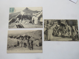 SCENES ET TYPES - Lot De 3 Cartes - - Szenen