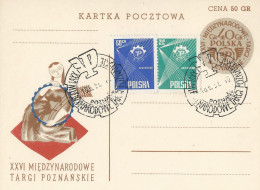 Poland Postmark D57.06.18 POZNAN: Trade Fair (analogous) - Ganzsachen