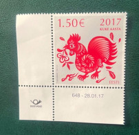 Estonia 2017 - Chinese New Year - Year Of The Rooster. - Estonie