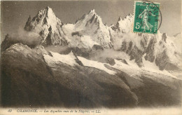 74 - CHAMONIX - LES AIGUILLES VUES DE LA FLEGERE - Chamonix-Mont-Blanc