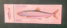 Estonia 2017- National Fish Of Estonia - Baltic Herring. - Estland