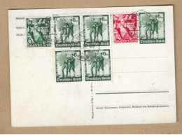 Los Vom 07.05  Ganzsache-Sammlerkarte Aus Halle 1936 - Lettres & Documents