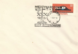 Poland Postmark D61.06.01 POZNAN.kop: Trade Fair - Entiers Postaux