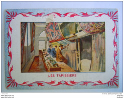 Chromo Les Tapissiers Librairie Hachette Paris Abimé Beschadigd - Other & Unclassified