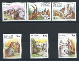 Monaco N°1522/27** (MNH) 1986 - Faune "Animaux" - Ungebraucht