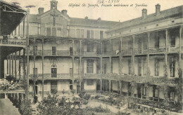 69 - LYON - HOPITAL SAINT JOSEPH - FACADE INTERIEURE ET JARDINS - Sonstige & Ohne Zuordnung