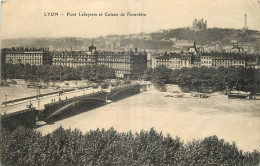 69 - LYON - PONT LAFAYETTE ET COTEAU DE FOURVIERE - Sonstige & Ohne Zuordnung