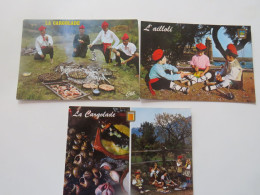 PLATS TYPIQUES CATALANS (lot De 3 Cartes) - Recipes (cooking)