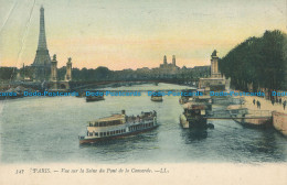 R012666 Paris. Vue Sur La Seine Du Pont De La Concorde. LL. No 347. B. Hopkins - Welt