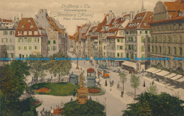 R012667 Strasbourg. Alsace. Place Gutenberg. Trinks. B. Hopkins - Welt