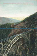 R012669 Stoney Creek Bridge. Canadian Rockies. Canada - Welt