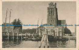 R012675 Dordrecht. Groote Kerk Bomkade. A. G. Versteeg. 1924 - Welt