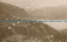 R012714 Glion. Vue Generale Et Dents Du Midi. Louis Burgy - Welt