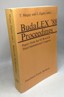 BudaLEX '88 Proceedings - Papers From The 3rd International EURALEX Congress Budapest 4-9 September 1988 - Scienza