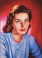1956. USA.  MOVIE STARS. Ingrid Bergman In Anastasia. Reverse Of The POSTCARD 20th CENTURY FOX A 58.  - JF545809 - Other & Unclassified