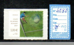 FRANCE LUXE** N° 4080 - Rugby - Unused Stamps