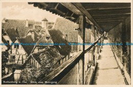 R013078 Rothenburg O. Tbr. Blick Vom Wehrgang. Bruno Hansmann. RP - Welt