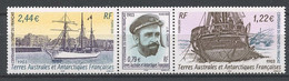 TAAF 2003 N° 369/371 ** Neufs MNH Superbes C 17,40 € Bateaux Navire Français Charcot Voiliers Sailboats Transports - Unused Stamps