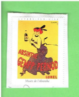 VIGNETTE ABSINTHE GEMPP PERNOD A LUNEL MUSEE DE L ABSINTHE A AUVERS SUR OISE - Altri & Non Classificati