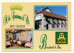 BOURBACH-LE-BAS - A La Couronne D'Or - Hôtel**-Restaurant - Other & Unclassified