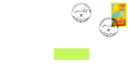(86) NOTRE DAME DE MONTS (VIENNE) INAUGURATION DU JARDIN DU VENT (28-4-2003) #877# - Commemorative Postmarks