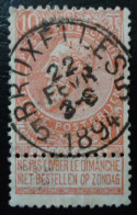 BELGIQUE N°57 Oblitéré - 1893-1900 Fine Barbe