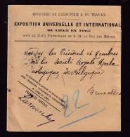 241/41 - Exposition Universelle De LIEGE 1905 - Bande D'IMPRIME En Franchise Du Commissaire Général Lamarche - 1905 – Liegi (Bélgica)