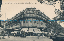 R012820 Paris. Le Grand Hotel Et La Rue Scribe. J. Cormault. No 229. B. Hopkins - Wereld