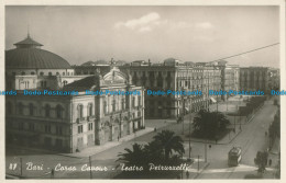 R013138 Bari. Corso Cavour. Teatro Petruzzelli. G. Lobuono. RP - Wereld